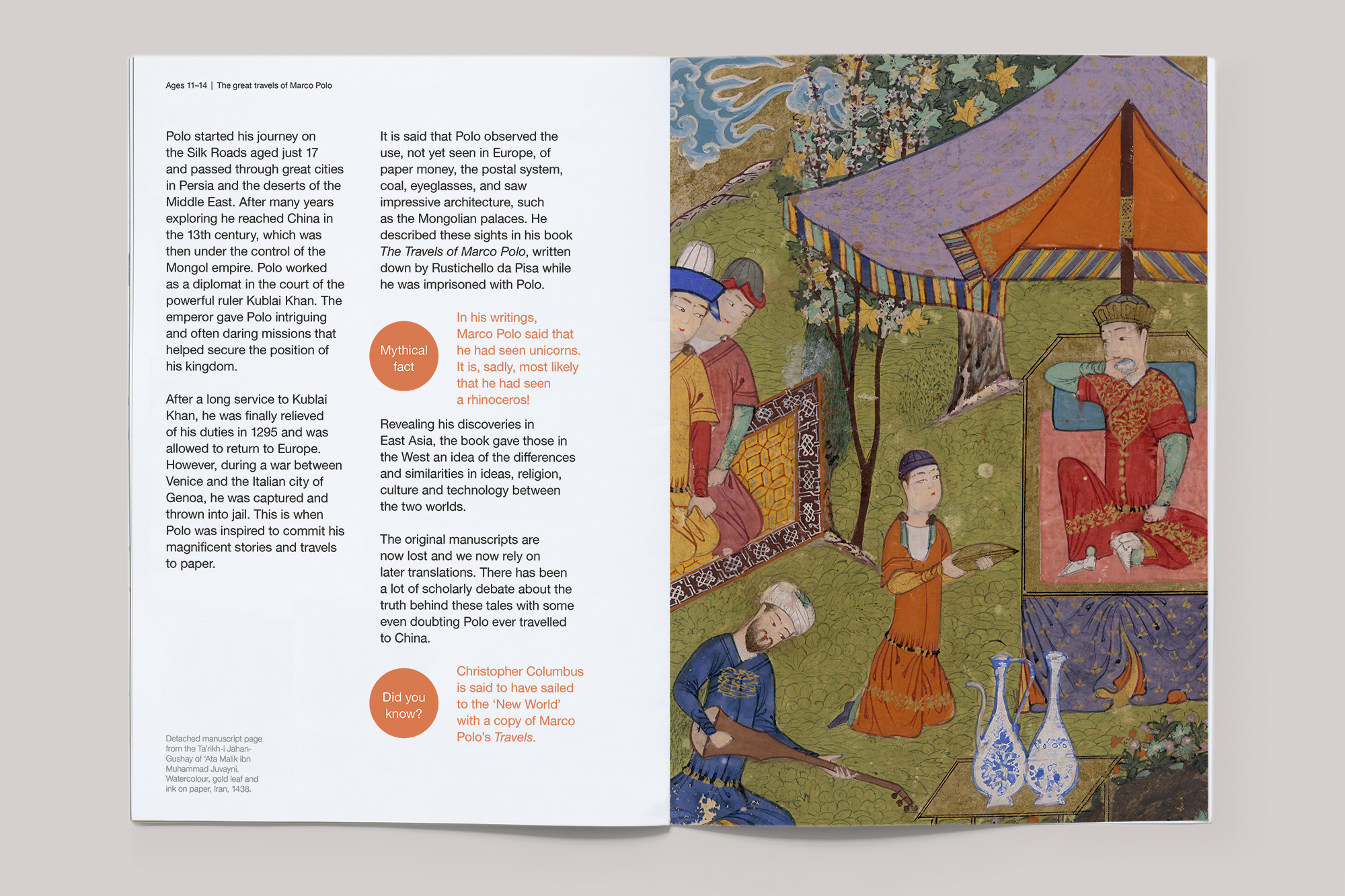 Sample spread from the Winter 24/25 issue